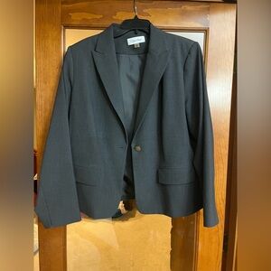 Calvin Klein Charcoal Woman’s Blazer